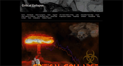 Desktop Screenshot of criticalcollapse.org