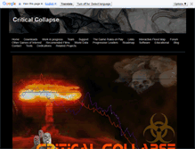 Tablet Screenshot of criticalcollapse.org